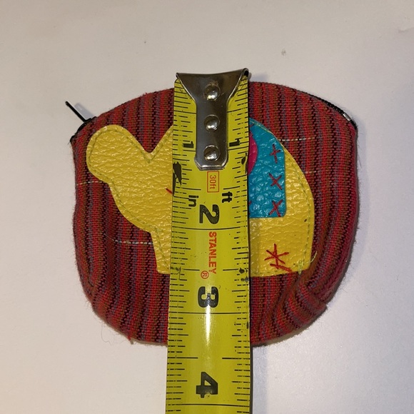 Handmade Boho Hippie Style Elephant Change Purse - Picture 6 of 6